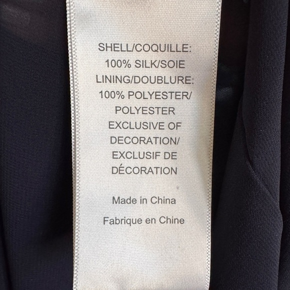 Tory Burch Silk Blue & Green Peacock Patterned Dress, Size 4 - Picture 8 of 8